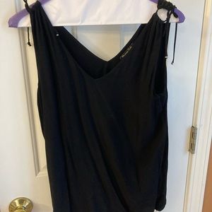 Massimo Dutti Sleevless Women’s Top, XS, Black